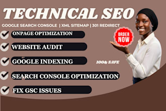 fix google search console, XML sitemap, and 301 redirect errors