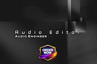edit, clean and enhance your audio professionally
