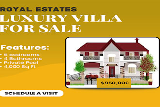 design real estate social media ads