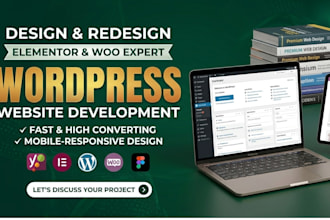 erstellen sie wordpress website design, e commerce website design woocommerce