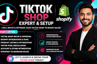 setup tik tok shop, tik tok affiliate, fix tik tok shop issue boost shopify sale