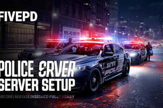 develop fivepd cops server based on qbcore nopixel inspired, fivepd server dev