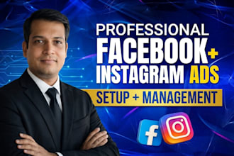 run paid social media marketing for facebook ads and ig ads