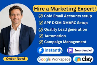 setup instantly ai smartlead ai instantly ai clay com for cold email campaign