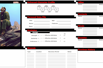 make ttrpg sheets for you