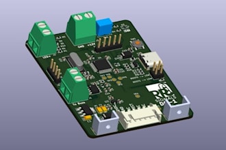 do custom pcb design, circuit schematic, and pcb layout fast