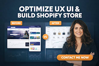 test and review your website or app UX UI review and build shopify website store