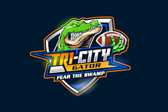 create awesome and gorgeous crocodile logo design