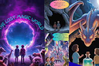 design story books with illustrations