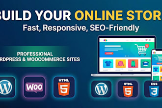 build professional responsive website or eshop