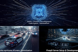 develop custom fivepd scripts, police systems, and server setups