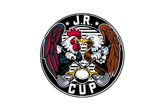design roosters eagles golf logo