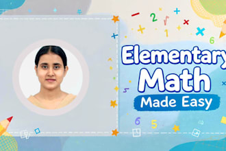teach math to kids from grade 1 to 8 in a simple and fun way