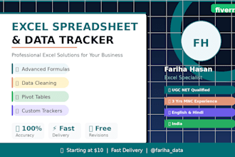 create excel pivot table dashboard and data analysis report