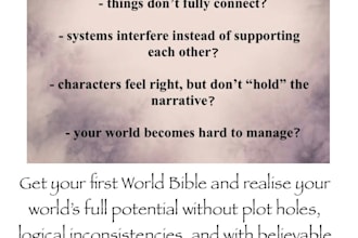 organise your worldbuilding and your chaotic braindumps into a coherent system