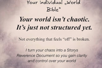 organise your complex worldbuilding into a clear system