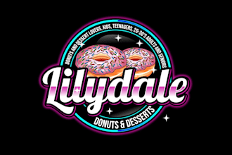 create professional and specially donut logo design