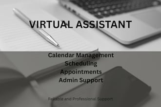 manage your calendar, appointments and scheduling professionally