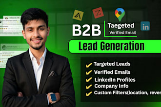 provide targeted b2b lead generation and verified email list
