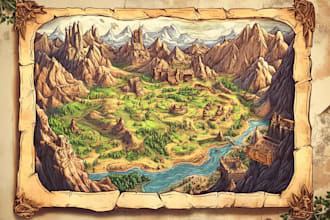 make your fantasy map