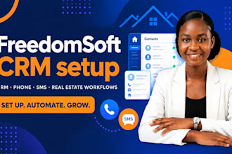 do freedomsoft CRM setup webhooks and inbound calls for real estate investors