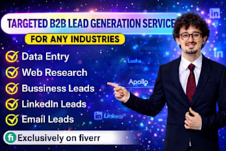 provide targeted b2b lead generation and email list building