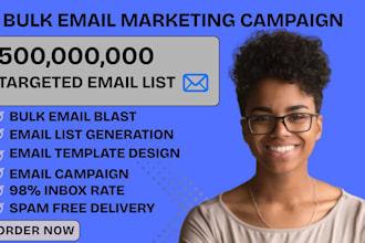 send bulk email send  mass email campaign email blast and cold email marketing