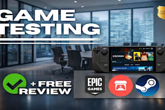 do game testing play test and review game app testing test multiplayer pc game