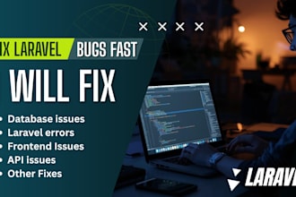 fix laravel bugs, API errors, and PHP issues fast