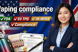 be your vaping compliance and pmta consultant