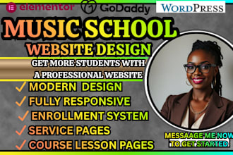 music school design music education online music lessons instrument teacher