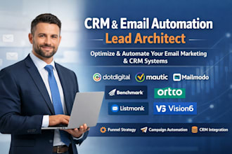 crm email automation lead dotdigital mautic mailmodo benchmark ortto listmonk