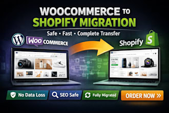 migrate woocommerce to shopify website, transfer wordpress to shopify migration