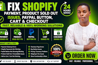 fix shopify payment product sold out issues paypal button cart checkout 24 hours