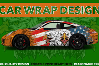 design livery, professional, stunting 3 d wrap vehicle wrap 3d wrap truck wrap