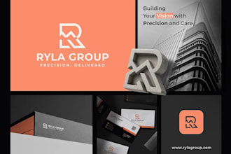 design real estate construction property mortgage logo