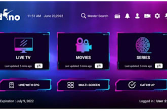 do professionally rebrand your iptv app, name ,logo
