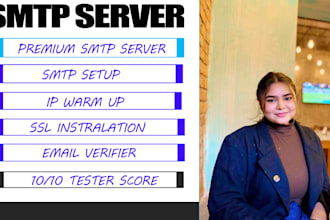 build SMTP server for unlimited email blast campaign