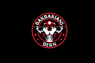 create premium super logo for a calisthenic sport crew