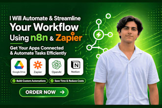 develop custom n8n ai agents, workflows, and automation