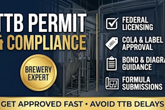handle ttb permit, cola label approval, tobacco and alcohol licensing compliance
