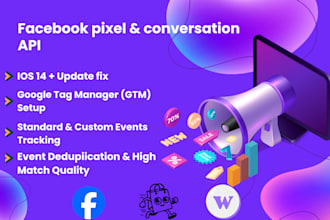 setup facebook pixel and conversion API for accurate trackin