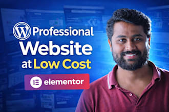 design a professional website at low cost for your business
