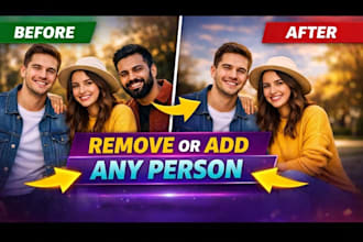 professionally remove or add people in images with ai