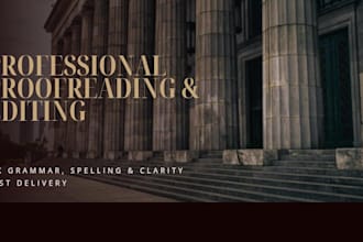 do legal research, legal writing, proofreading and editing