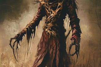 fantasy horror and fantasy horror character