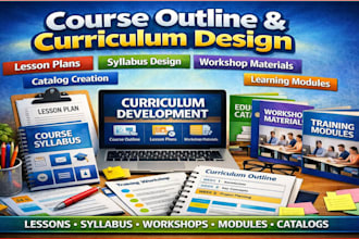 design course outline, syllables design, lesson plan,  catalog, curriculum