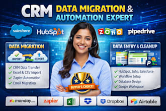 do crm database migration hubspot data entry crm cleanup podio salesforce
