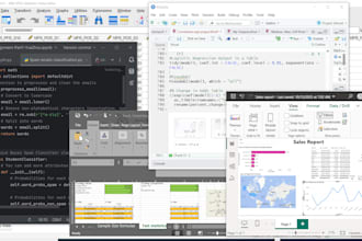 provide professional quantitative and qualitative data analysis for research