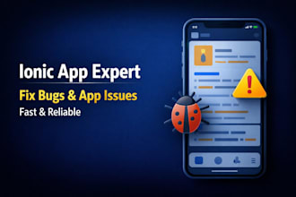 develop or fix ionic android mobile app